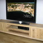 oud eiken tv meubel