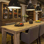 eettafel oud eiken