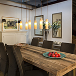 oud eiken eettafel