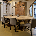 oud eiken tafel