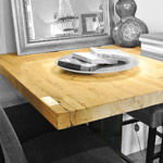 oud eiken Bar tafel