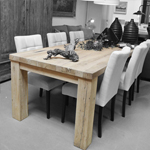 oud eiken eettafel