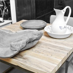 oud eiken eettafel