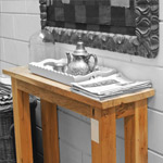 oud eiken sidetable