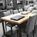 oud eiken eettafel
